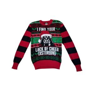 Star Wars Darth Vader Ugly Christmas Sweater Womens Size M